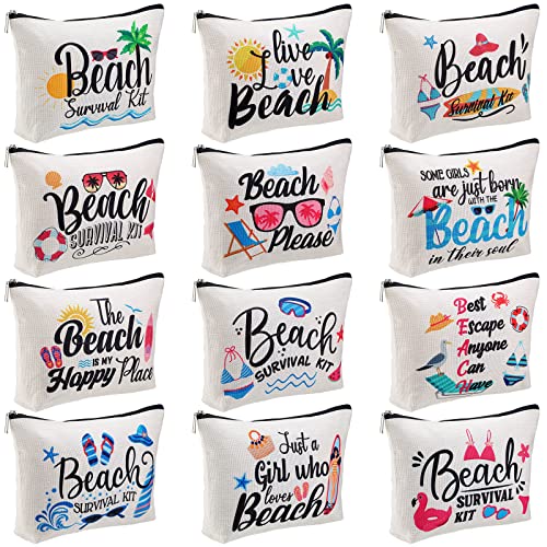 Beach Survival Kit Cosmetic Bag