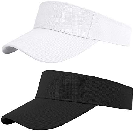 Cooraby Adjustable Sports Sun Visors for Women and Men