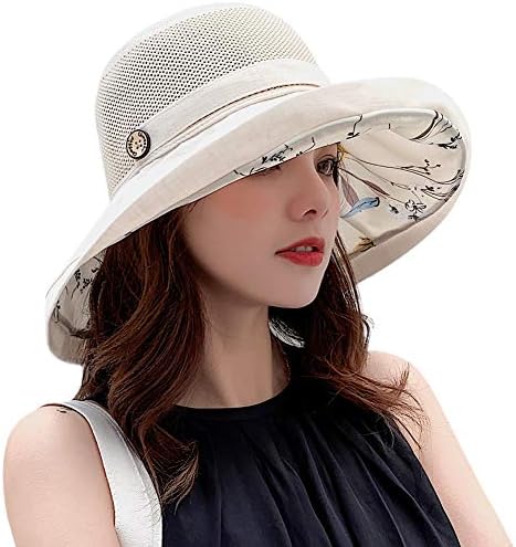 Mesh Sun Hats with UV Protection for Women