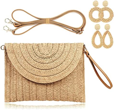 “Summer Straw Clutch Handbag for Women”