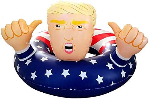 “Trump Pool Float: Fun Inflatable for Summer Parties”