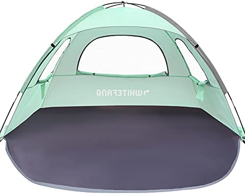 WhiteFang Portable Beach Tent with UV Protection for 3 People