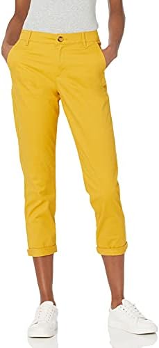 Stand out with these vibrant yellow pants!