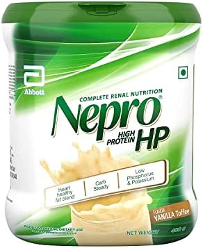 Abbott Nepro HP Vanilla Powder -400gm Nutritional Energy Feed (6)