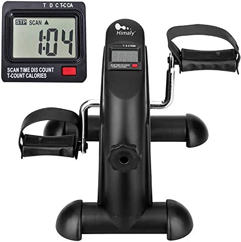 Himaly Mini Exercise Bike with LCD Screen Displays