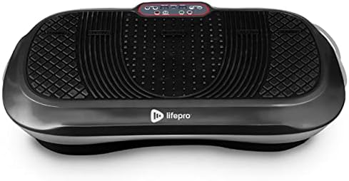 LifePro Waver Vibration Plate Exercise Machine - Whole Body Workout Vibration Fitness Platform w/ Loop Bands - Home Training Equipment for Weight Loss & Toning