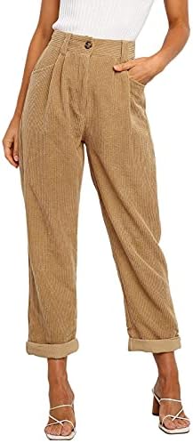 Stylish and Comfy: Women’s Corduroy Pants for a Trendy Look!