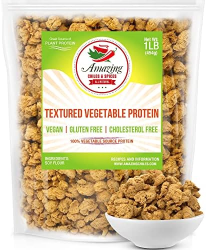 TVP: Natural Plant Based Vegan Protein Chunks