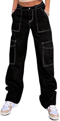 Get the Trendy Look with Black Cargo Pants