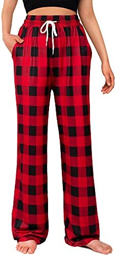Get cozy in stylish Red And Black Pajama Pants!