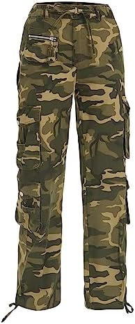 Stylish Camo Cargo Pants for Women – Unleash Your Edgy Side!