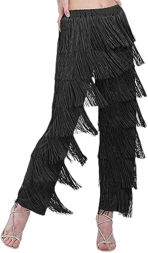 Funky Fringe Pants: A Trendy Twist to Your Wardrobe!