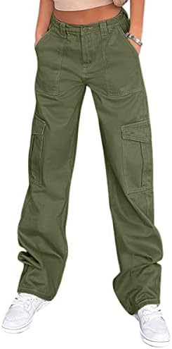 Stylish Green Cargo Pants for Women – Perfect for Any Adventure!