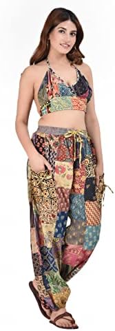 Step up your style with these trendy Patchwork Pants!