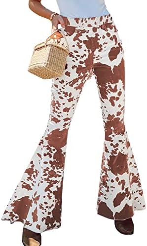 Moo-ve over, these cow print pants are udderly stylish!