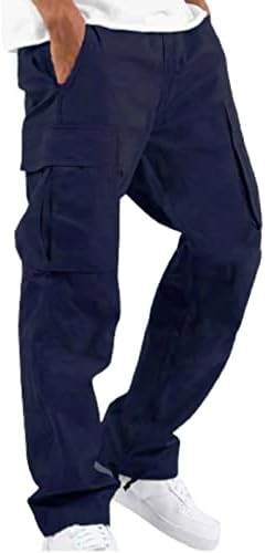 Get Noticed with Stylish Blue Cargo Pants!