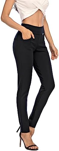 Flattering and Stylish: High Waisted Black Pants for a Classic Look!