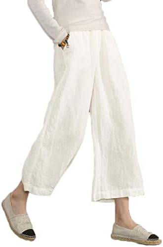 Get comfortable in style with these Linen Wide Leg Pants!