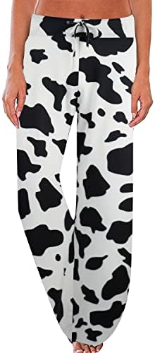 Moo-ve over, ordinary pants! Get spotted in these cow print pants!