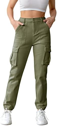 Get ready to conquer the fashion game with High Waisted Cargo Pants!
