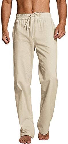 Stylish Men’s Linen Pants: Cool and Breathable Choice