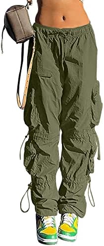 Stylish Women’s Green Cargo Pants for a Fashionable Look