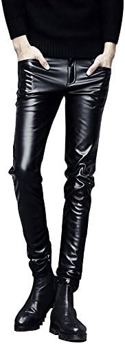 Stylish Men’s Leather Pants – Elevate Your Fashion Game!