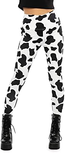 Moo-ve over, ordinary pants! Get spotted in these cow print trousers!