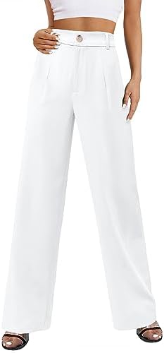 Stylish and Chic: Wide Leg White Pants for a Fashion Statement!