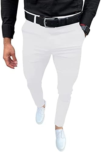 Stylish and versatile: Men’s white pants for a timeless look!