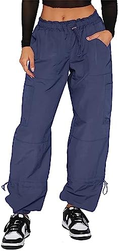 Stand out in style with our Blue Cargo Pants: Comfort meets fashion!