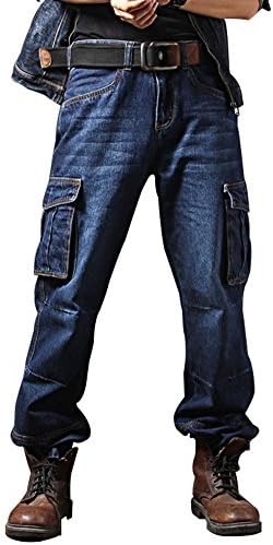 Stylish Denim Cargo Pants: The Ultimate Combination of Comfort and Fashion!