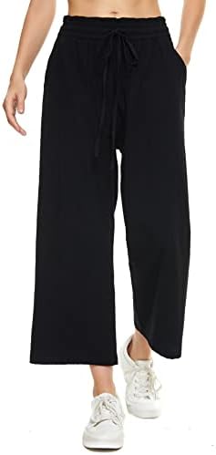 Get the Trendy Look with Wide Leg Crop Pants