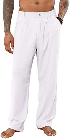 Stylish and Versatile: Men’s White Pants for Every Occasion!
