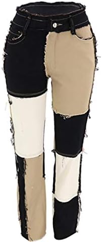 Get trendy with Patchwork Pants: A stylish addition to your wardrobe!