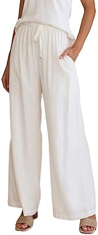 Stylish Wide Leg White Pants: Elevate Your Fashion Game!