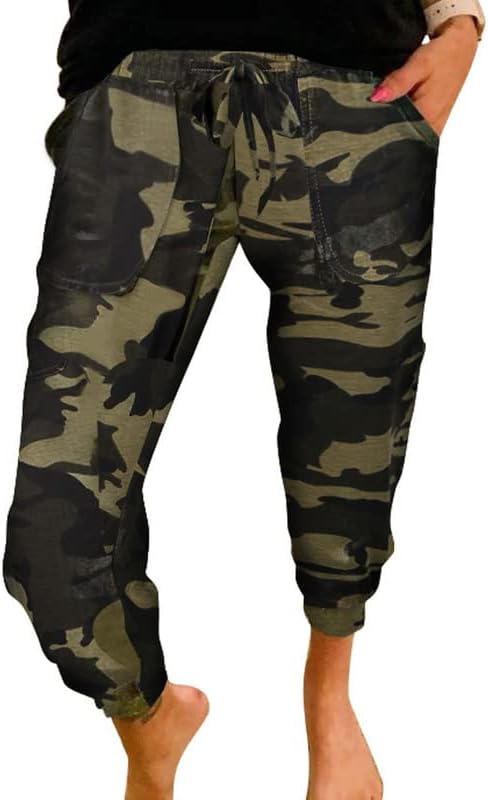 Camo Cargo Pants Women