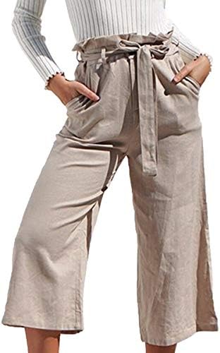 Linen Wide Leg Pants