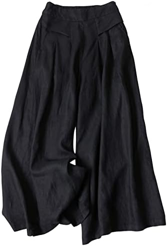 Wide Leg Cropped Pants