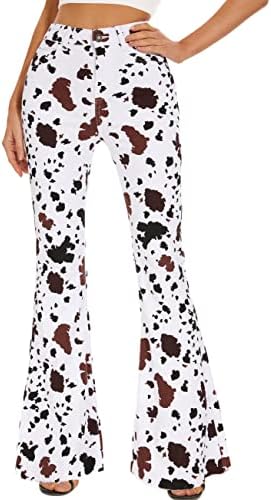 Cow Print Pants