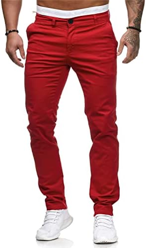 Stand Out with Stylish Men’s Red Pants!