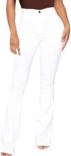 Stand out in Style with White Flare Pants!