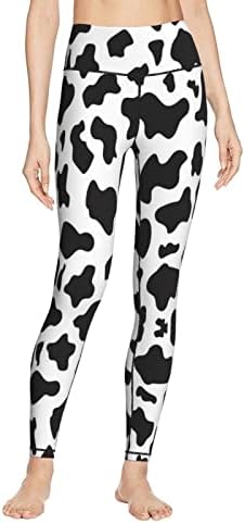 Get spotted in style with these cow print pants!