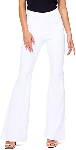 Stand out in Style with our White Flare Pants!