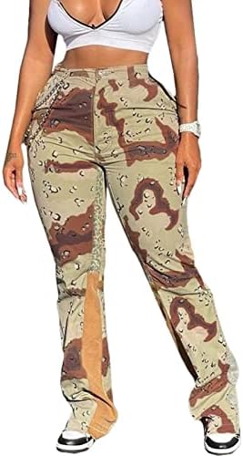 Stylish Camo Cargo Pants for Women – Perfect Blend of Fashion and Function