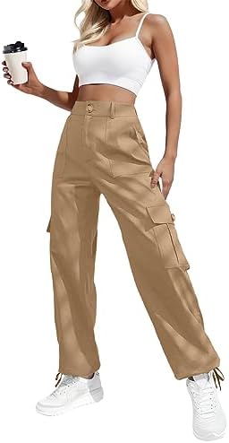 Stylish and Functional: High Waisted Cargo Pants for the Fashion-forward