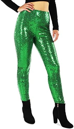 Get Noticed with Stylish Green Leather Pants!