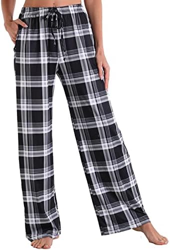 Stylish and Comfortable: Red and Black Pajama Pants for a Cozy Night