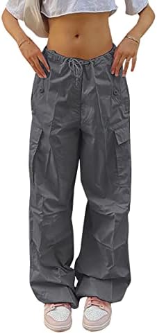 Get ready to soar with style in Parachute Cargo Pants