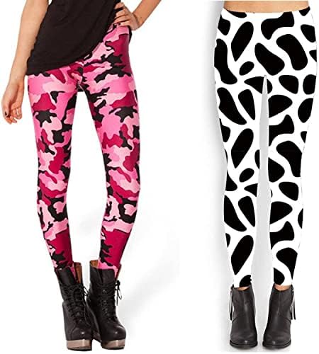 Unleash Your Wild Side with Cow Print Pants!